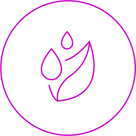 Egy lila ikon a Masszázs Varázs relaxmasszázsáról.